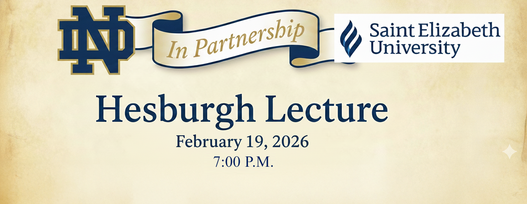 Hesburgh Lecture